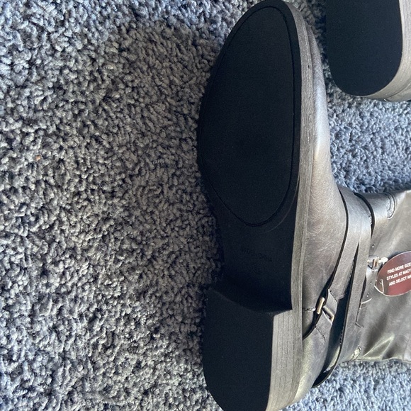 Macys Style & Co Lolah Black Wide Calf Boots - Picture 6 of 9